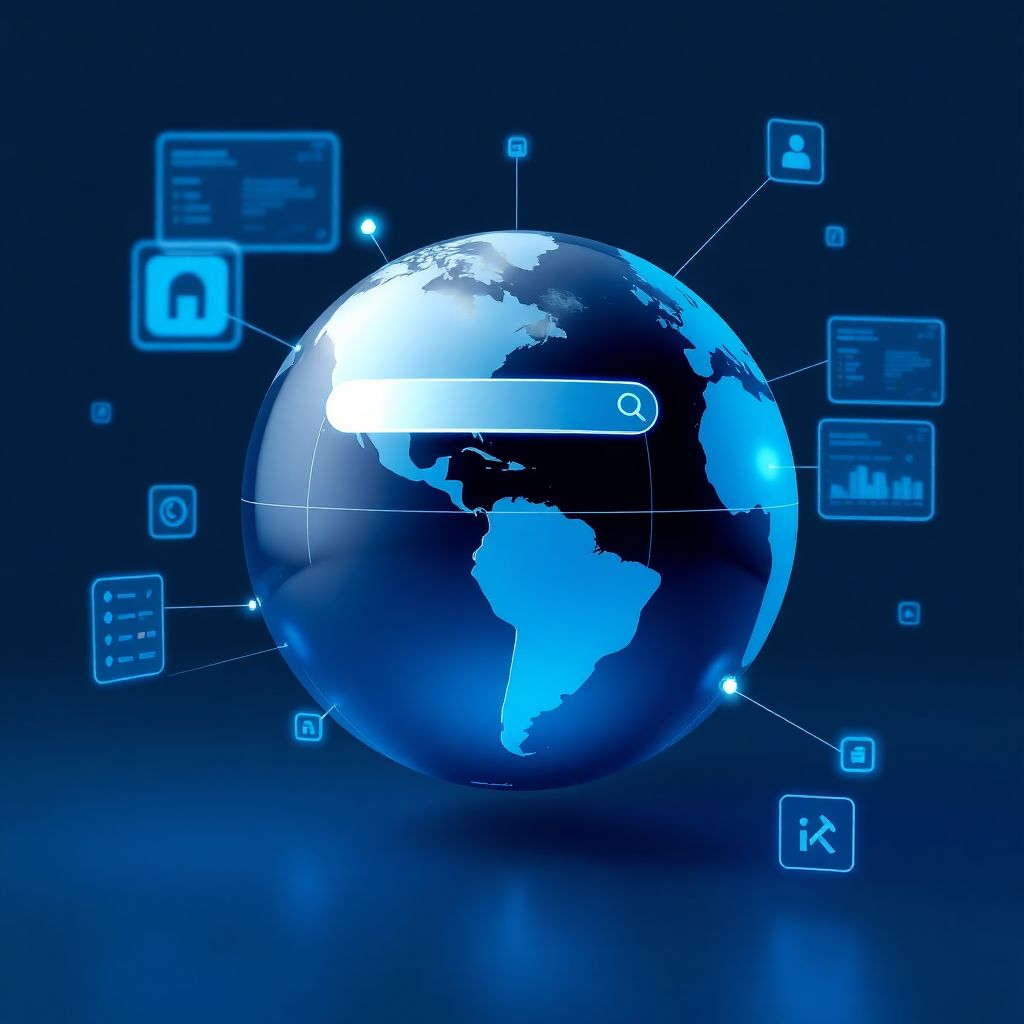 Global Search Illustration